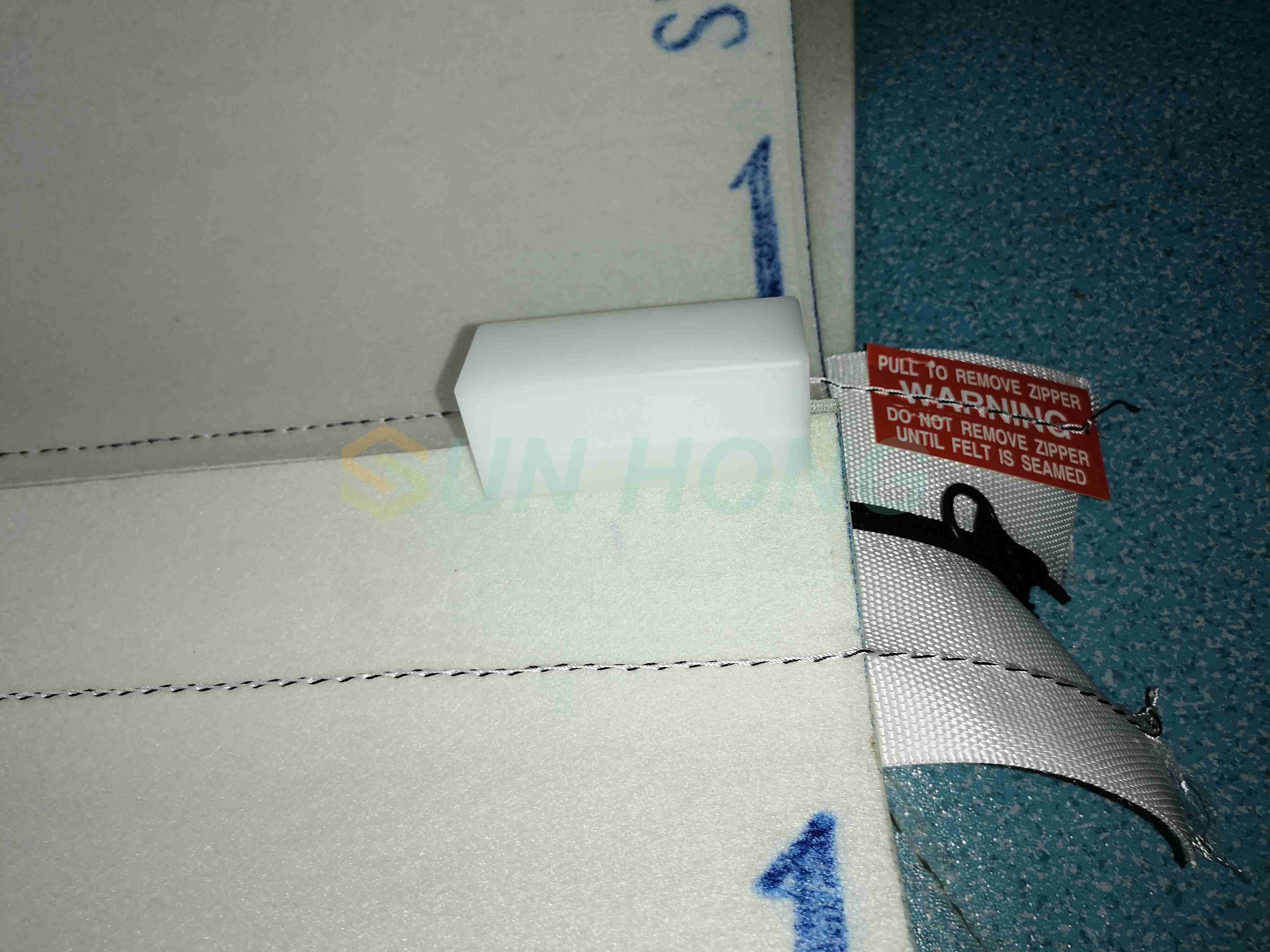 seamed press felt