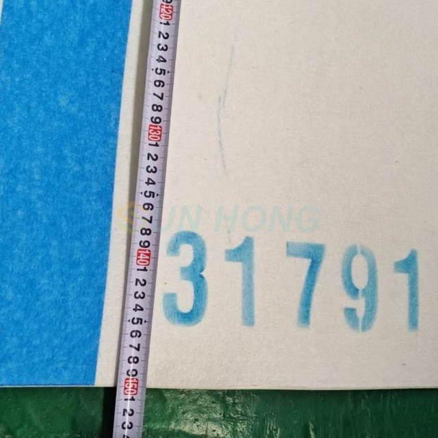 Fiber cement board felt