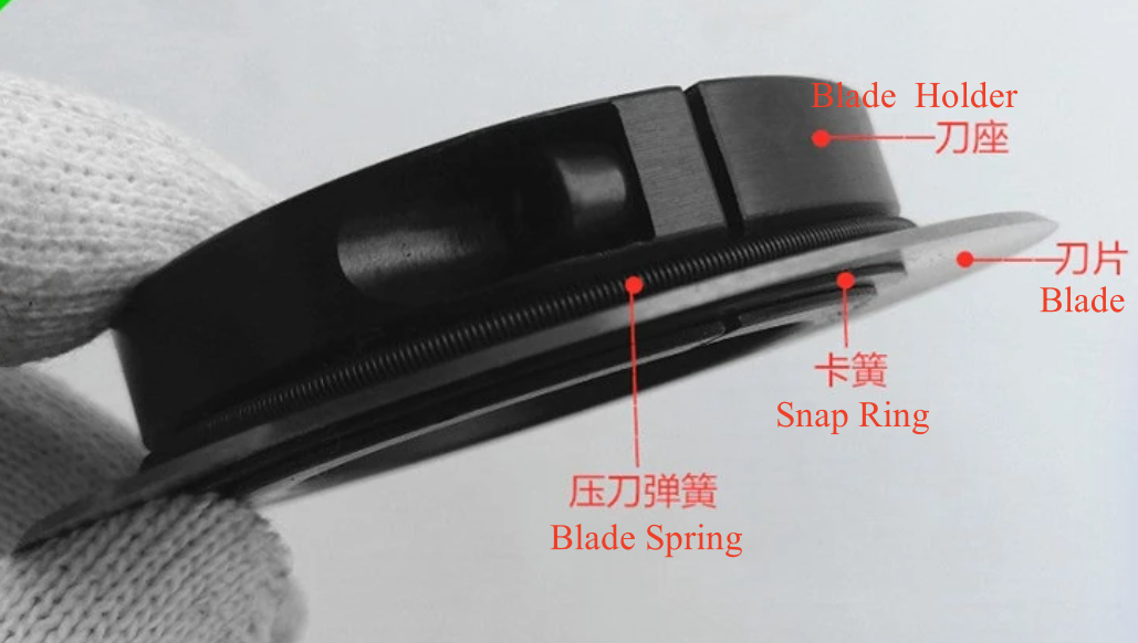 slitting knife holder