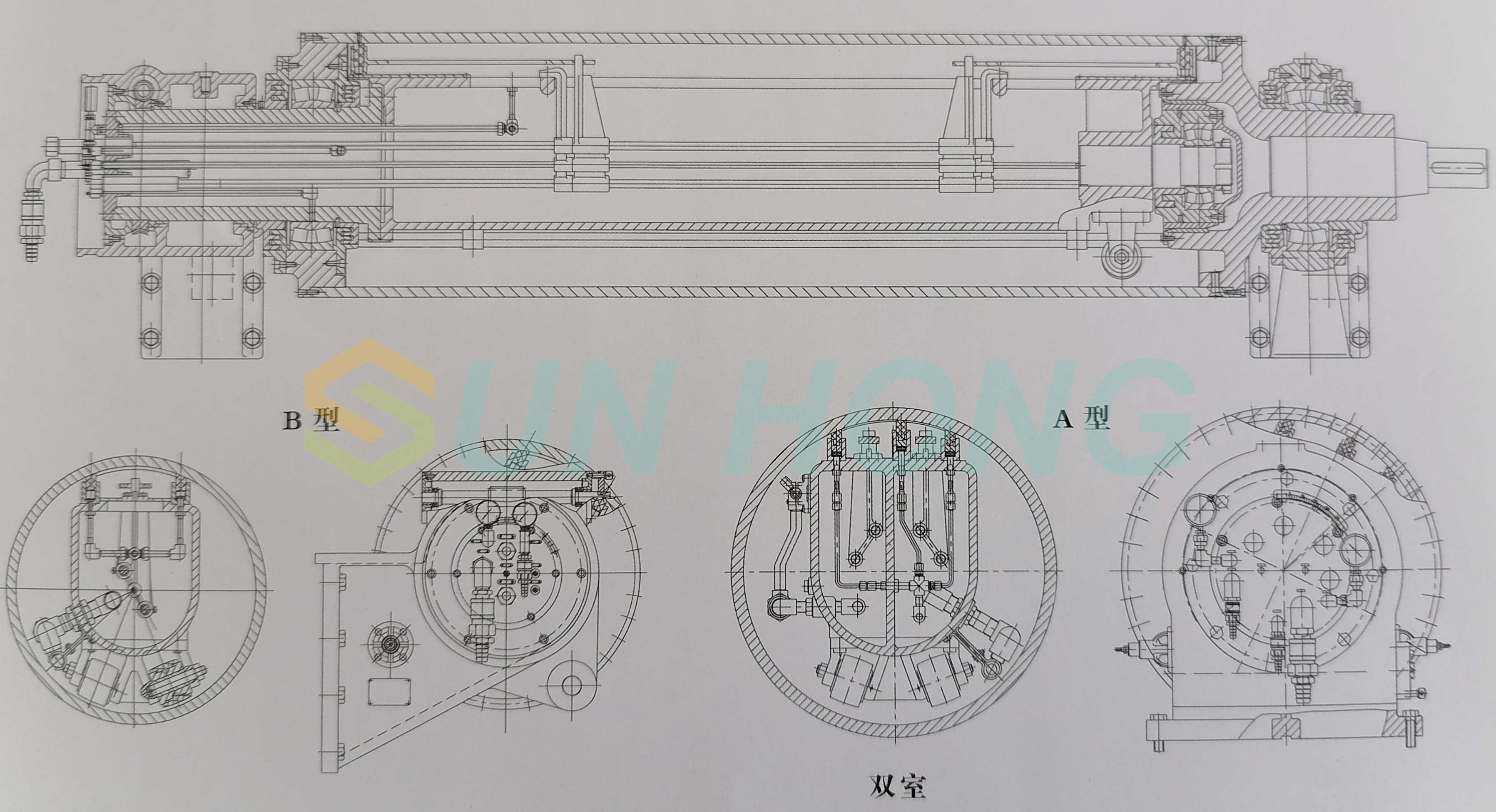 suction couch roll drawing