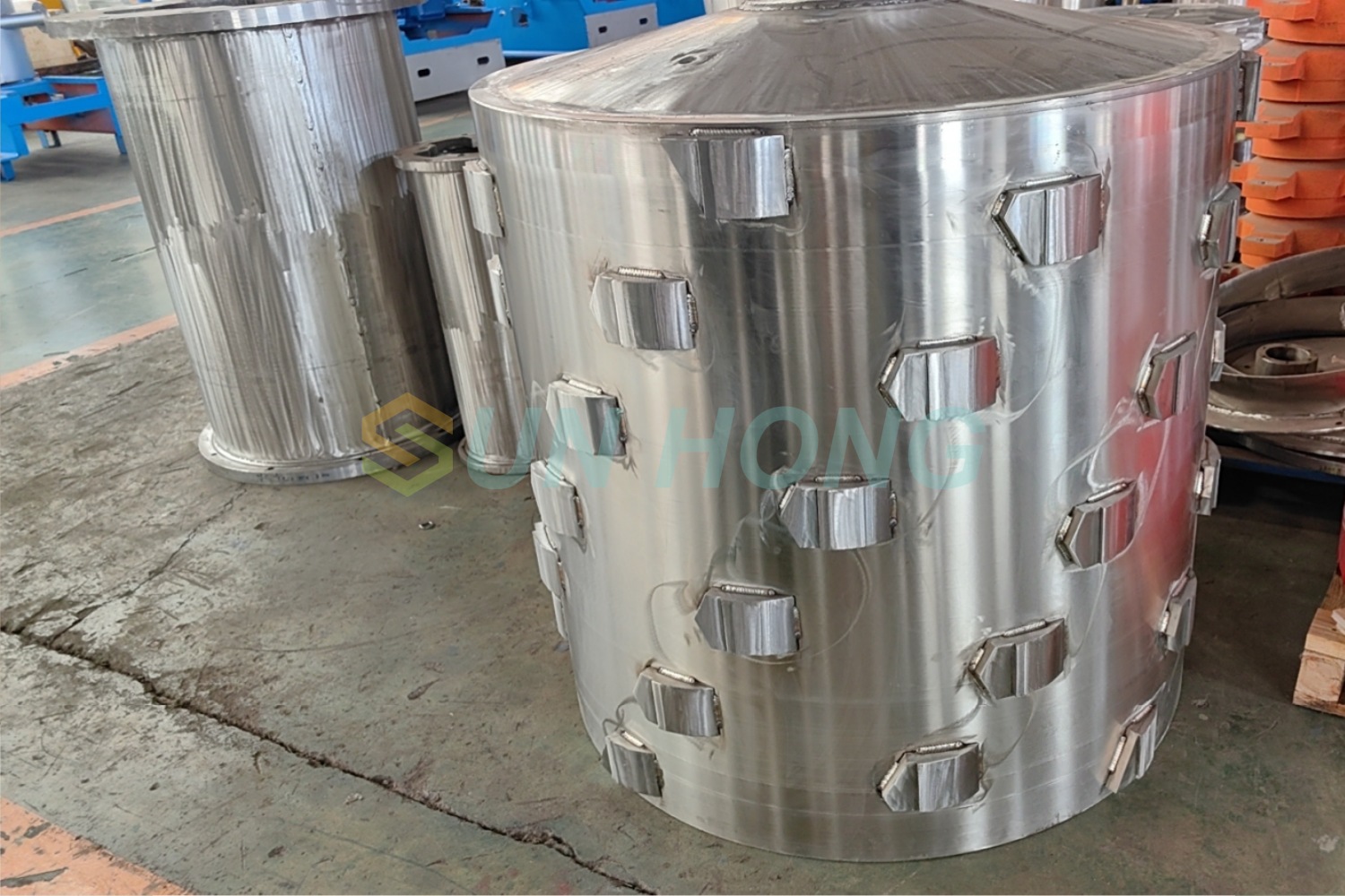 Paper Mill Pulp Pressure Screen Basket Foil Rotor