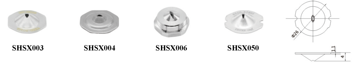 fan type spray nozzle