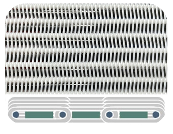 spiral press filter belt