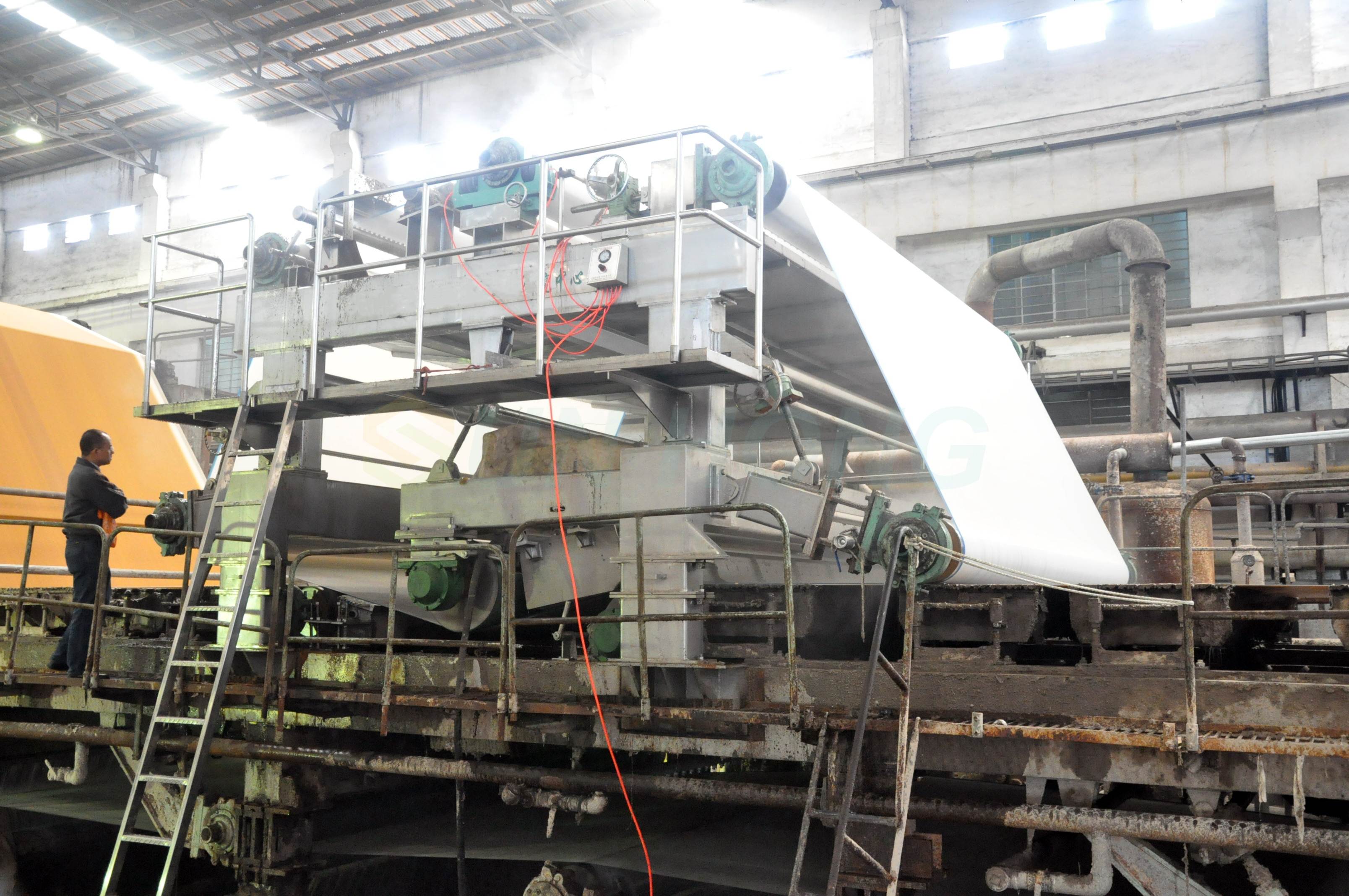 paper machine top former