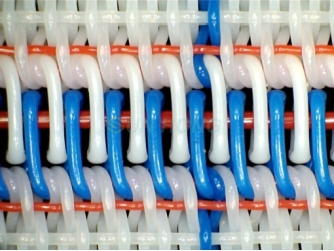 broke conveyor fabric