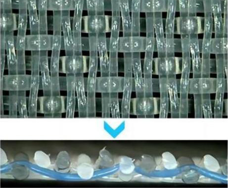 single layer forming fabric structure(1)