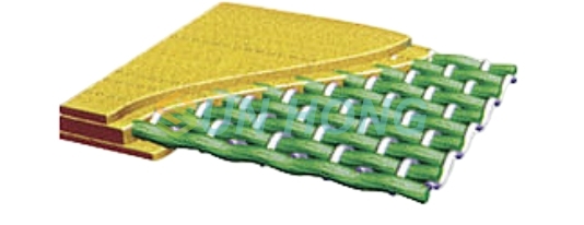 single layer press felt