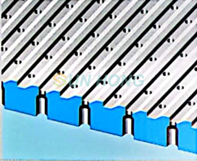 drilled hole screen basket