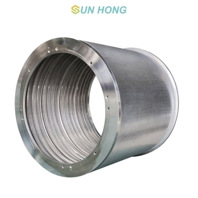 inflow slot screen basket