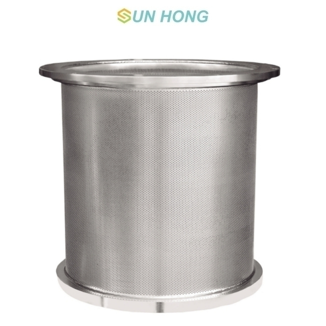 drilled hole screen basket