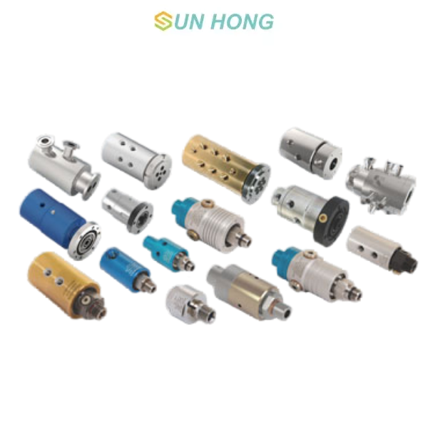 multi passage rotary joint for cold system