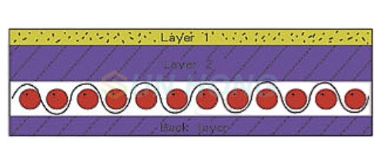 single layer press felt