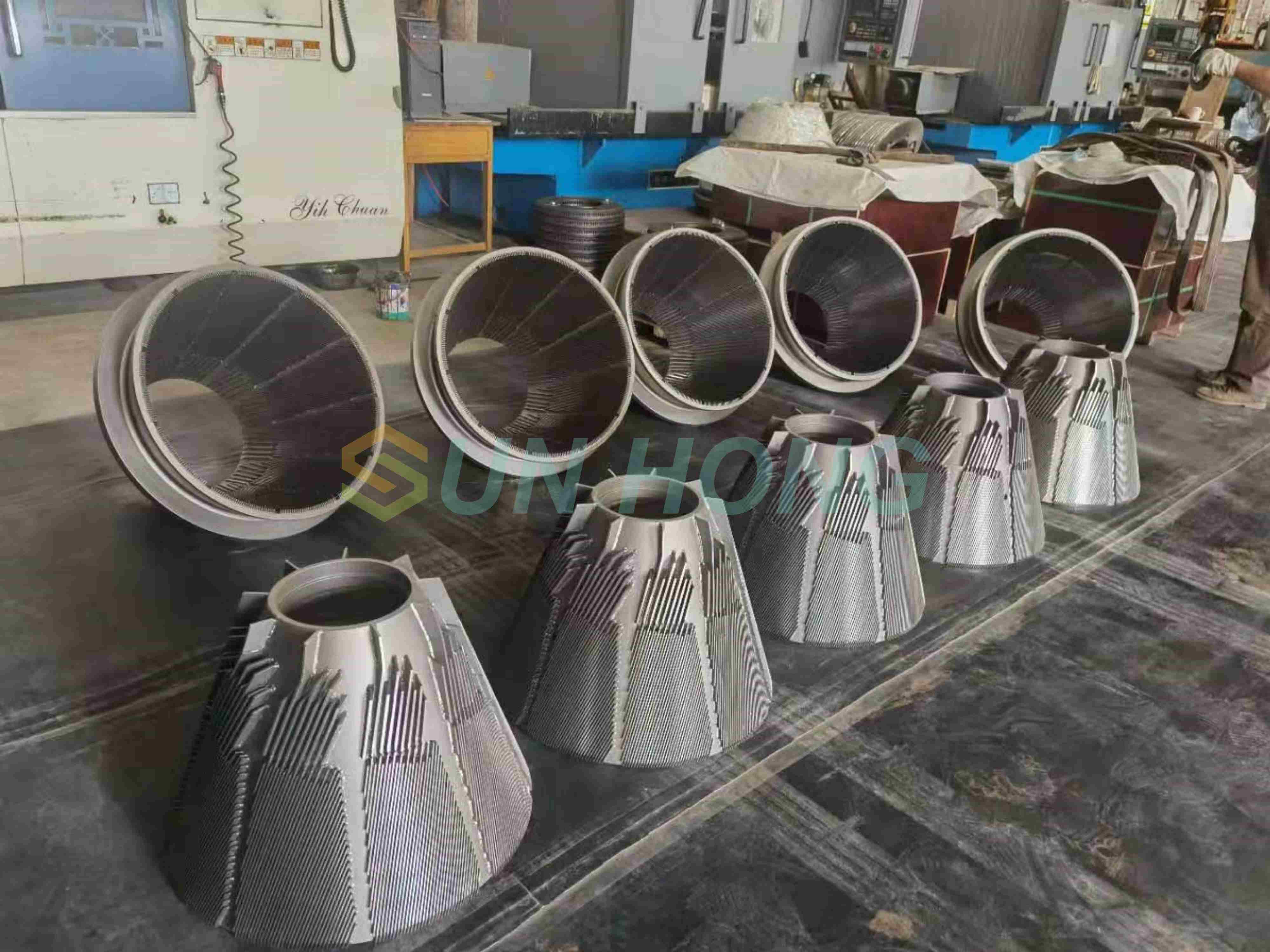 conical refiner plate