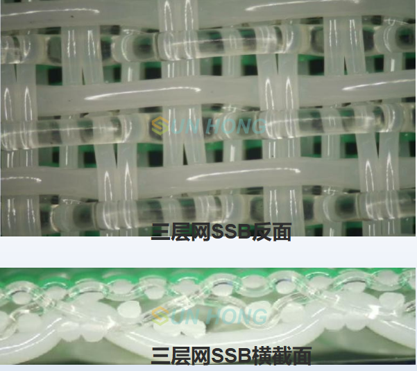 triple layer forming fabric