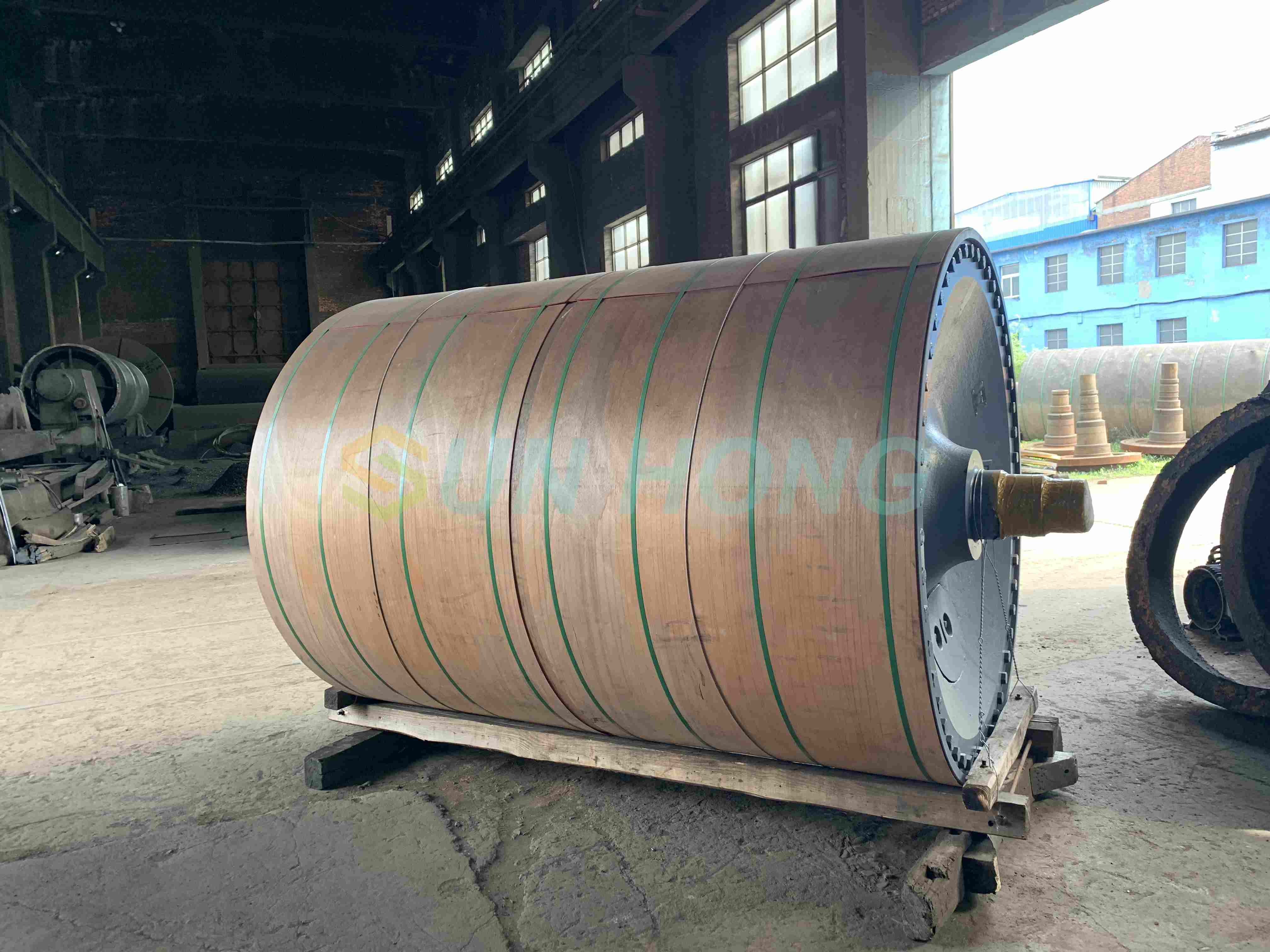 Paper Machine Steel Plated Cast Iron Dryer Cylinder