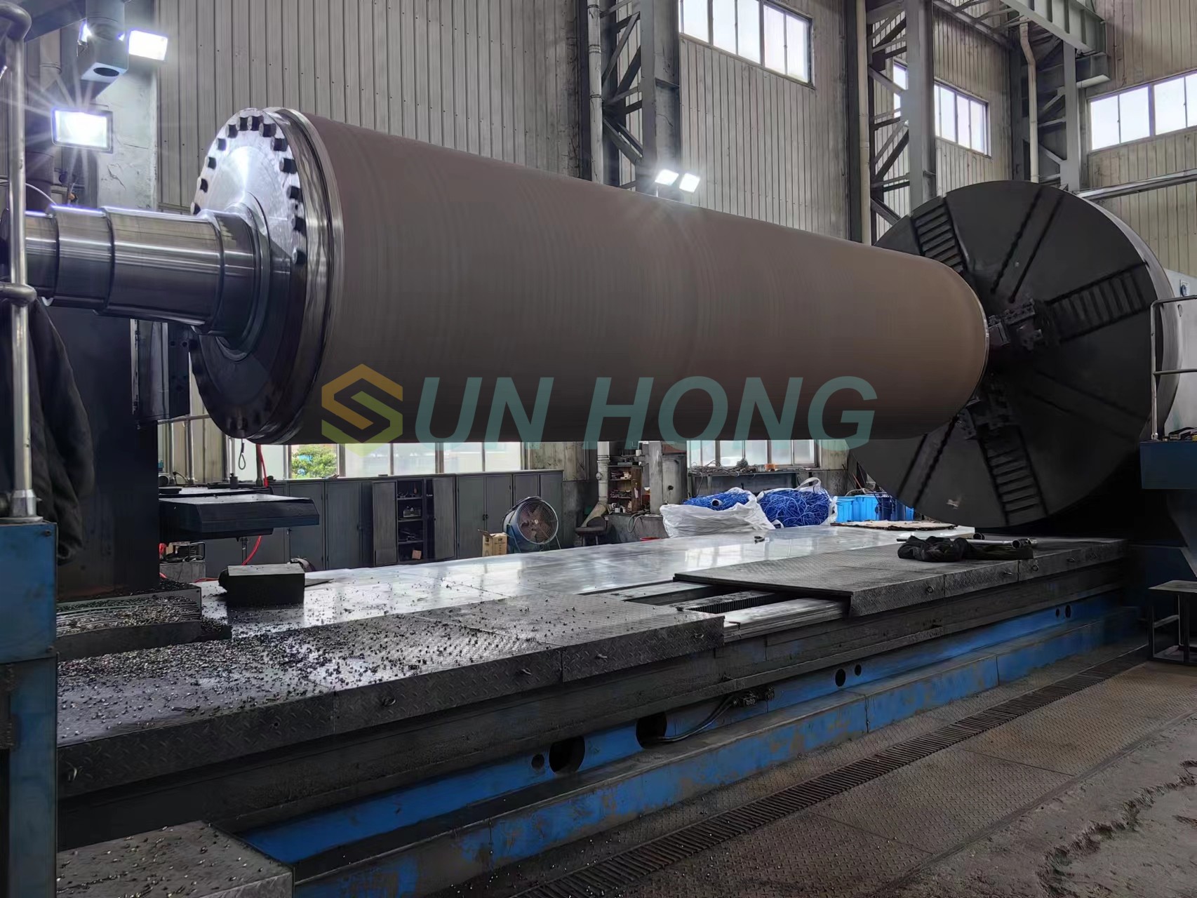 Coated PTFE guide roller