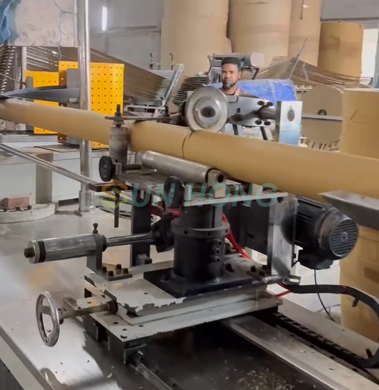 Four Head CNC Paper Tube Machine