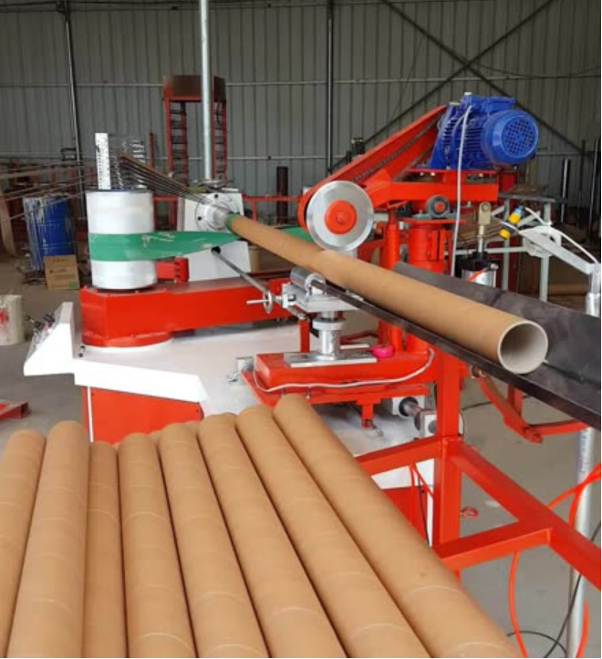 Paper Core Pipe Machine And Paper Core Pipe Slitting Machine