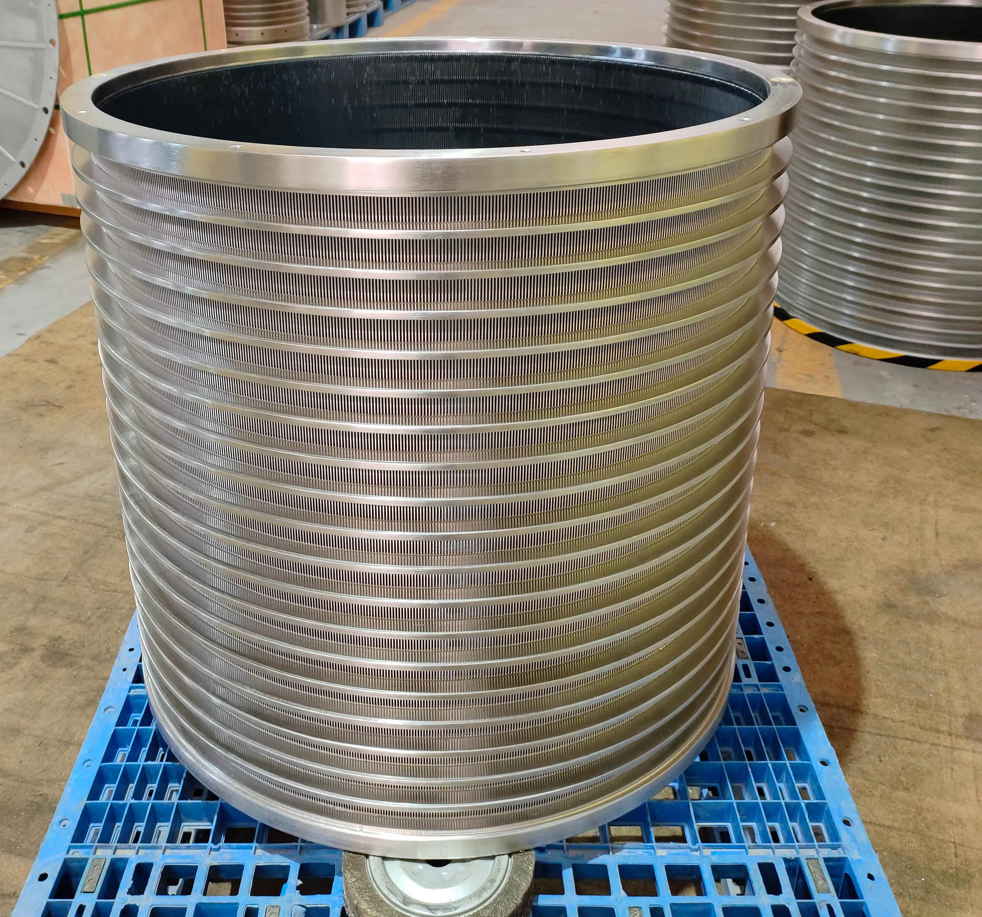 slotted screen basket