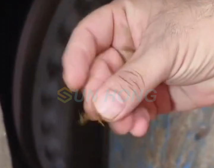 Press Felt Fiber Loss