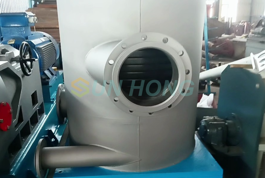 screen basket in the pressure screen