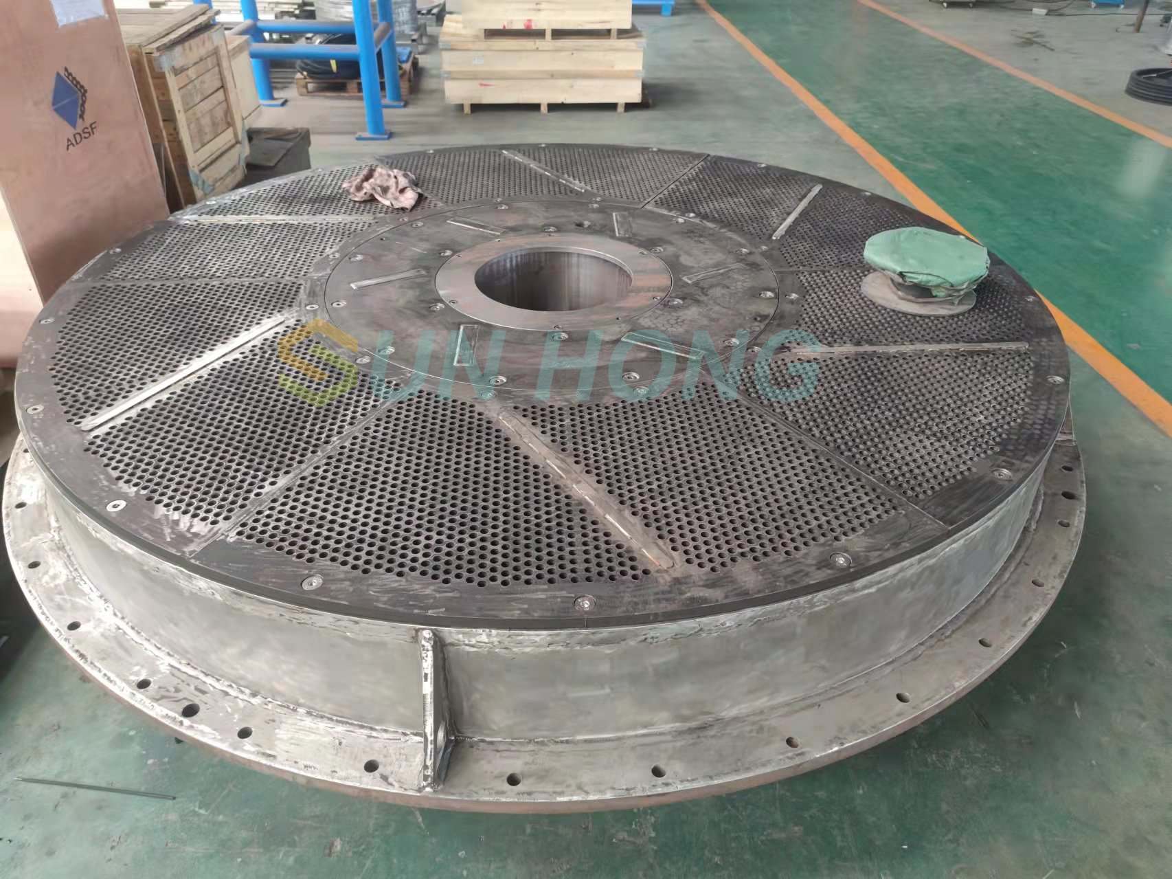 pulper screen plate