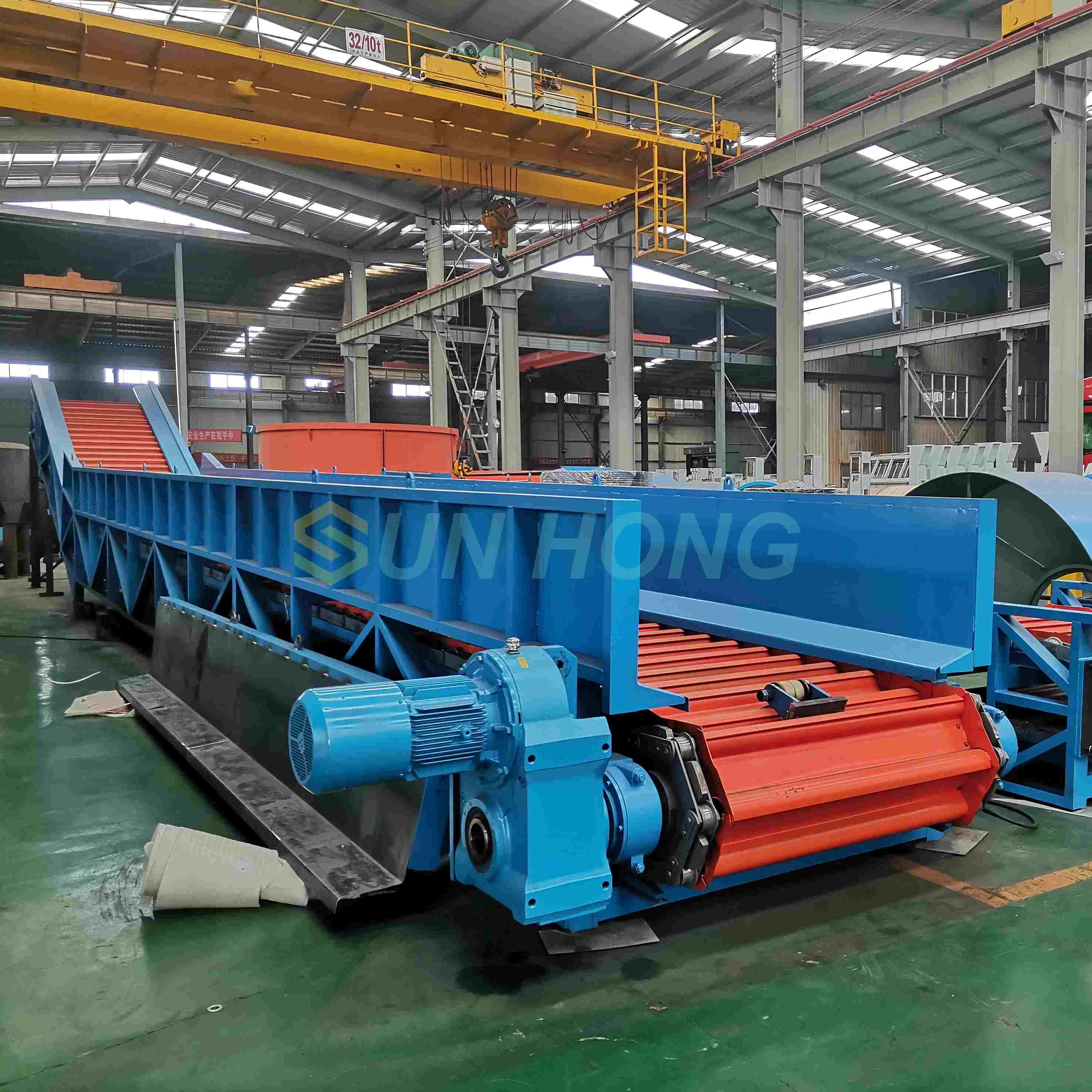 Waste Paper Pulp Transfer Chain Conveyor