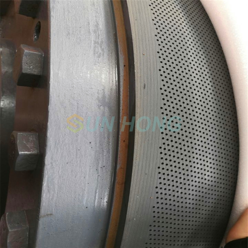 blind hole press roll