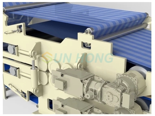 Antistatic Synthetic Mesh Belts Wood Fiber boards 