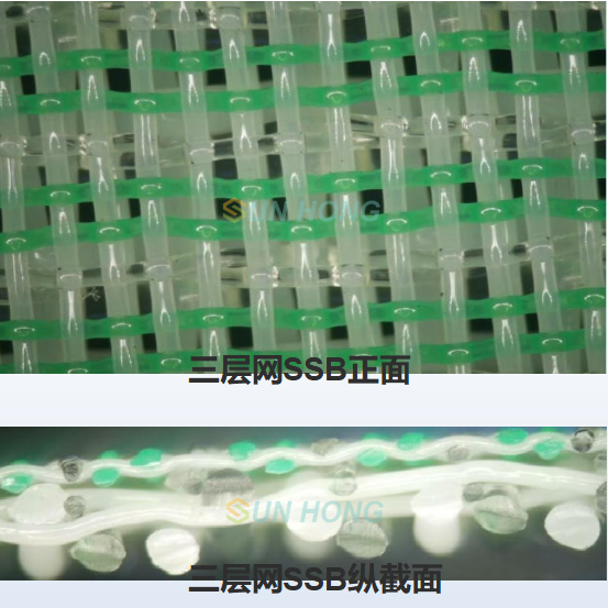 triple layer forming fabric