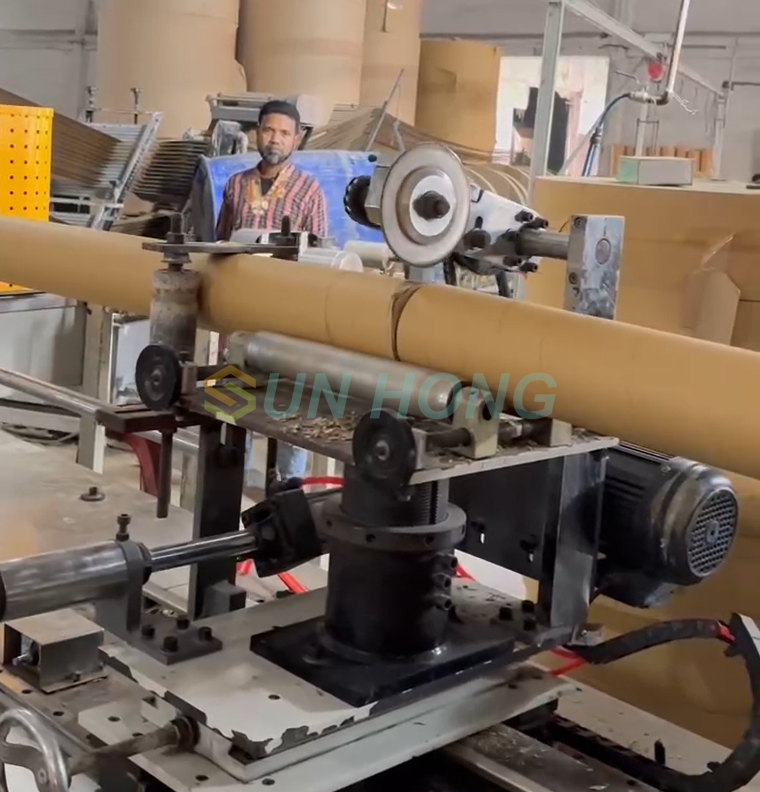 Four Head CNC Paper Tube Machine
