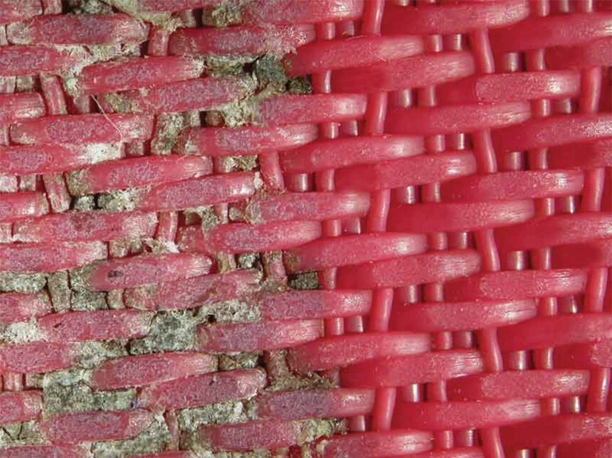 dryer fabric cleaning