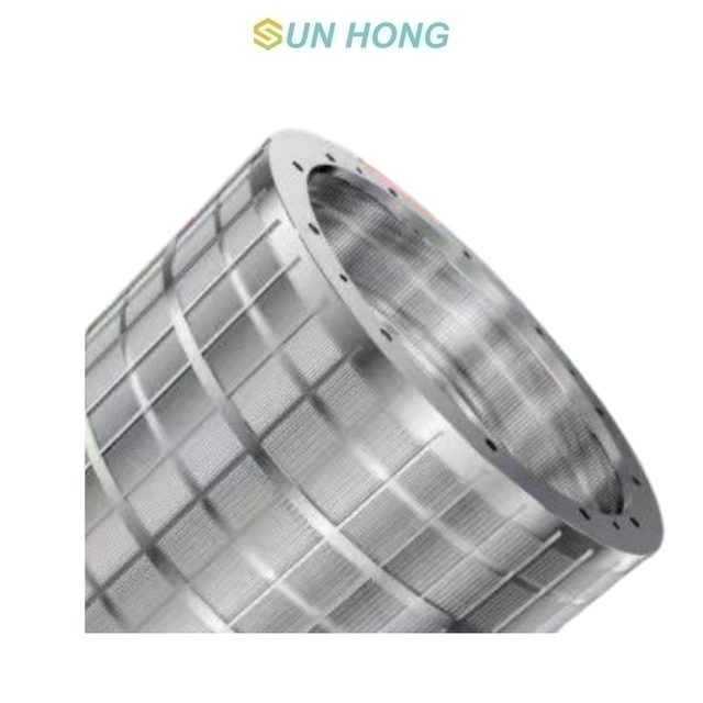 milled slot screen basket