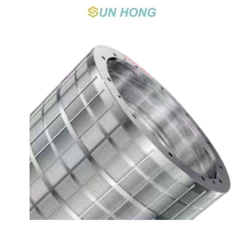 milled slot screen basket