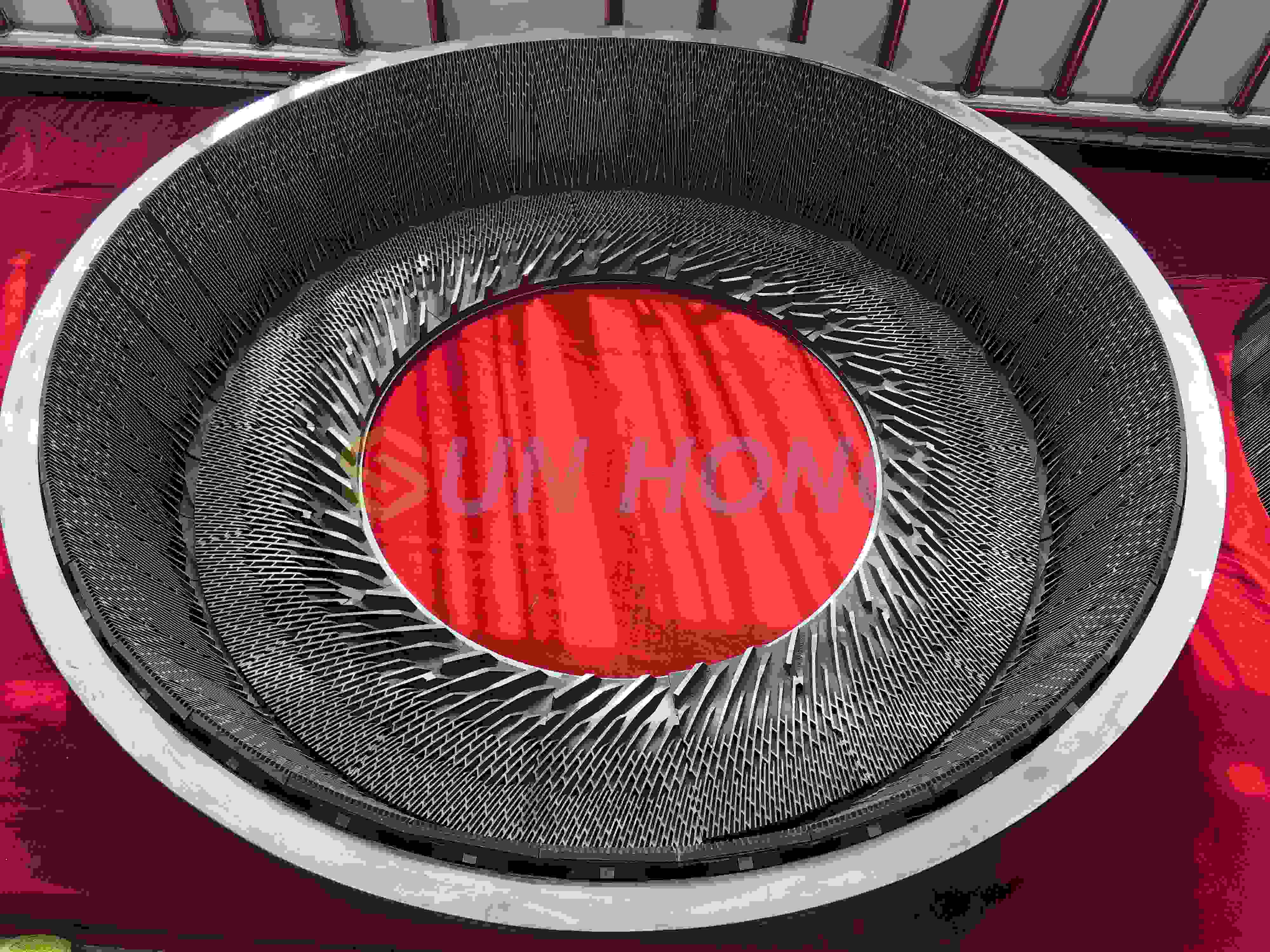 conical refiner plate