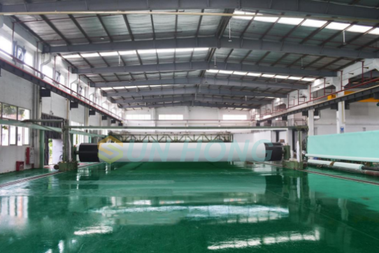 forming fabric heat setting machine