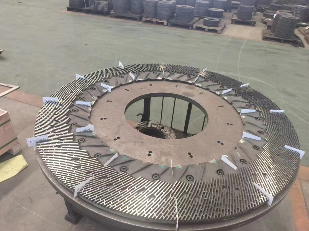 paper making and pulping refiner plate
