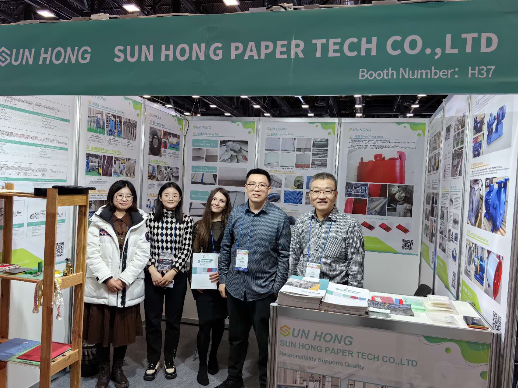 Sun Hong Participate in Russian PulpForExpo Exhibition