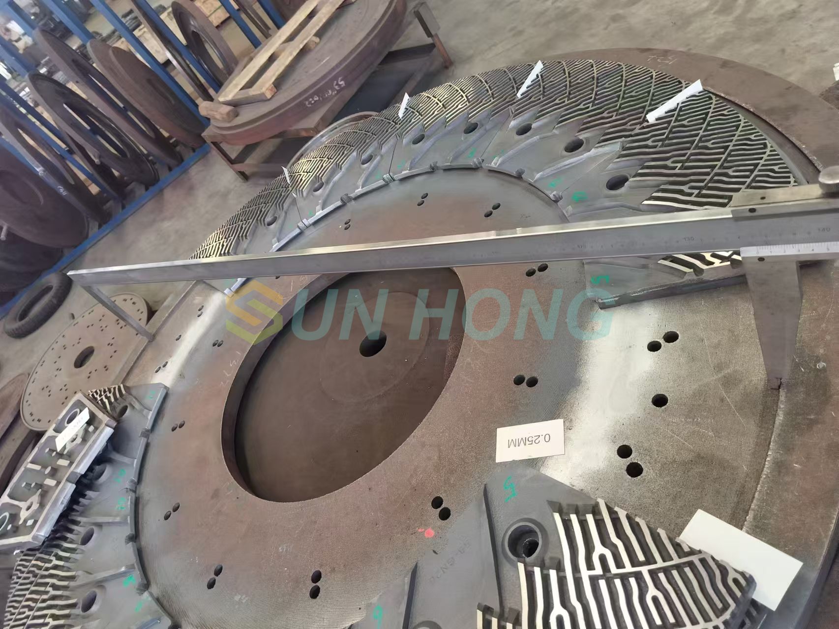 Paper Pulp Double Disc Refiner Plate