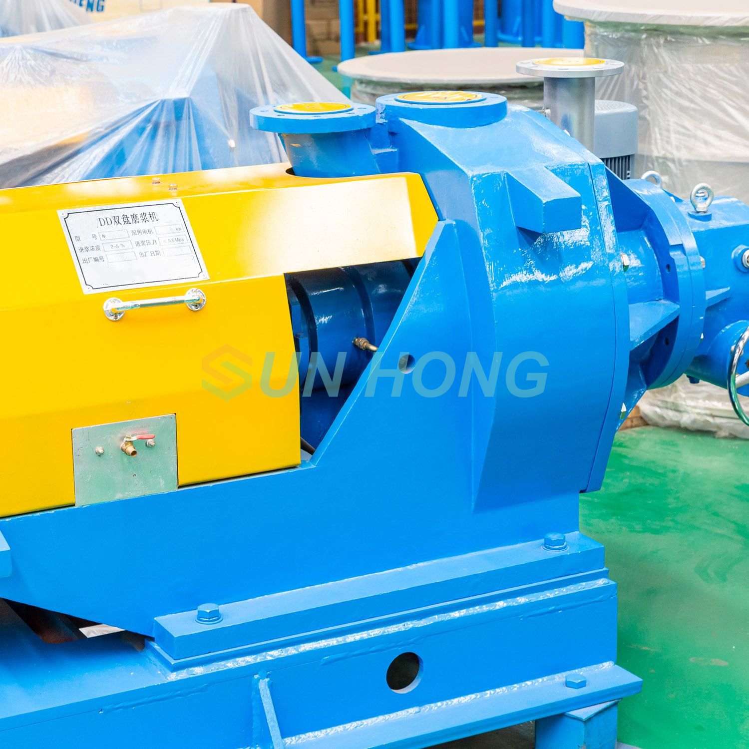 double disc refiner