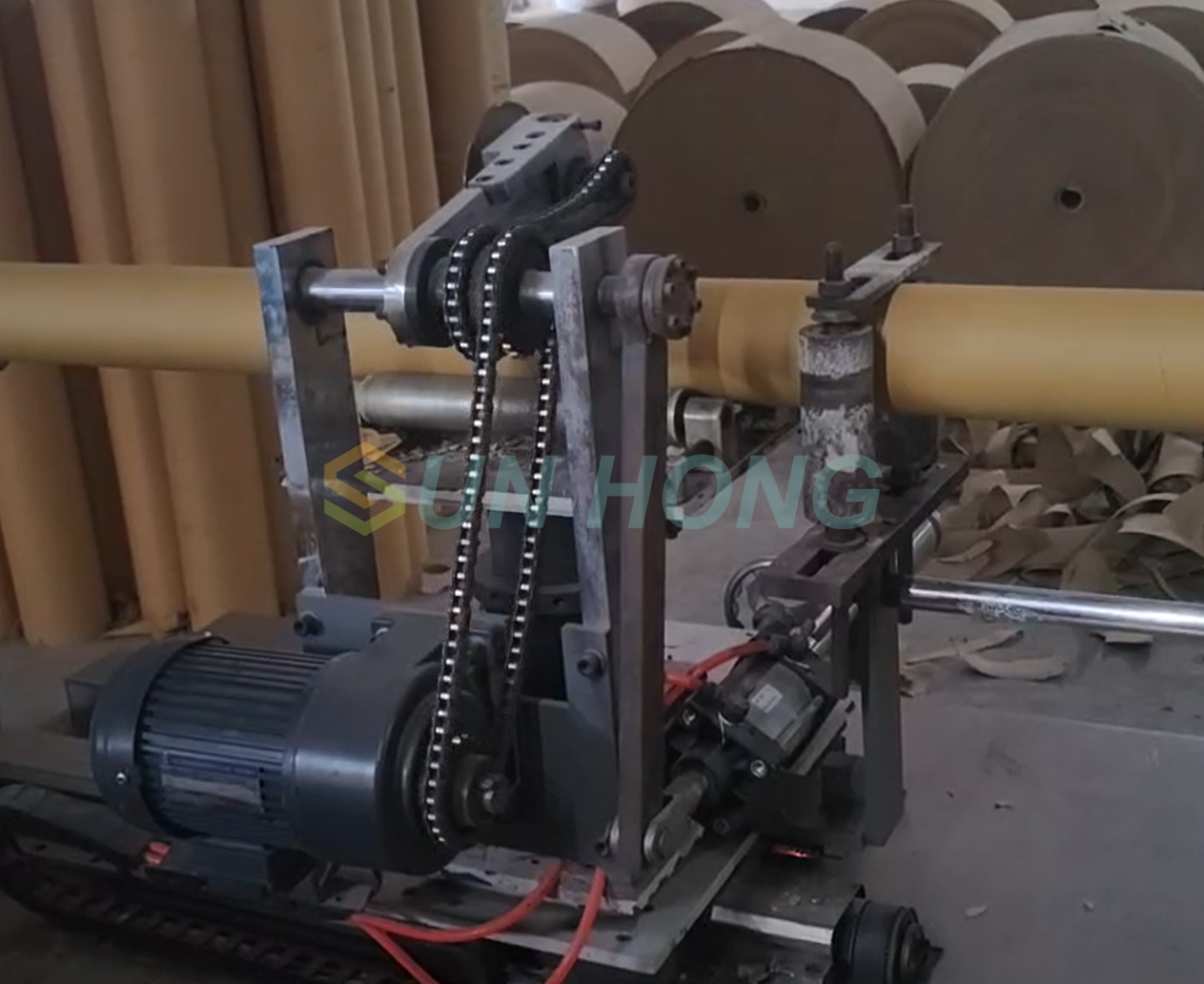 Four Head CNC Paper Tube Machine