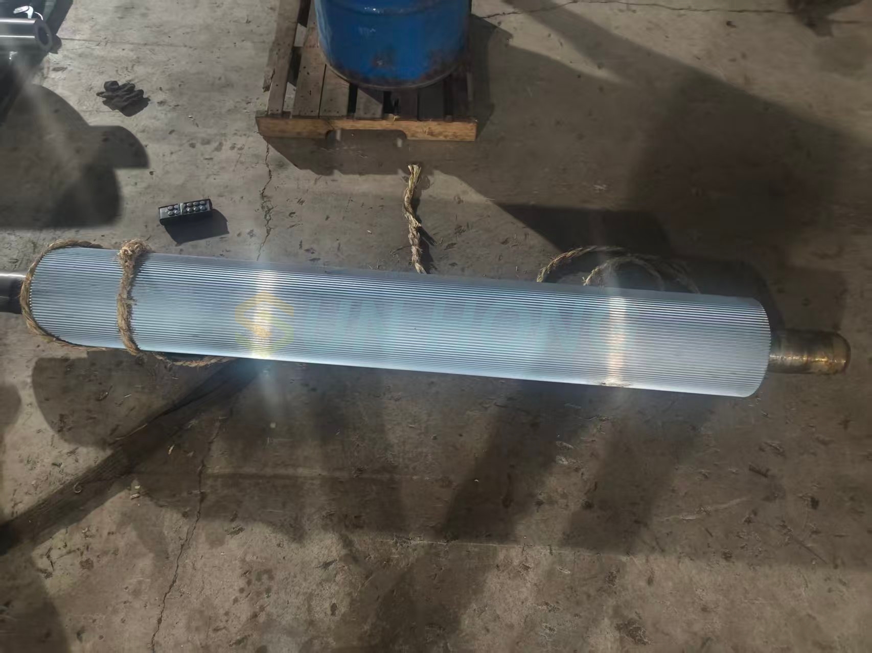 corrugator corrugating roll