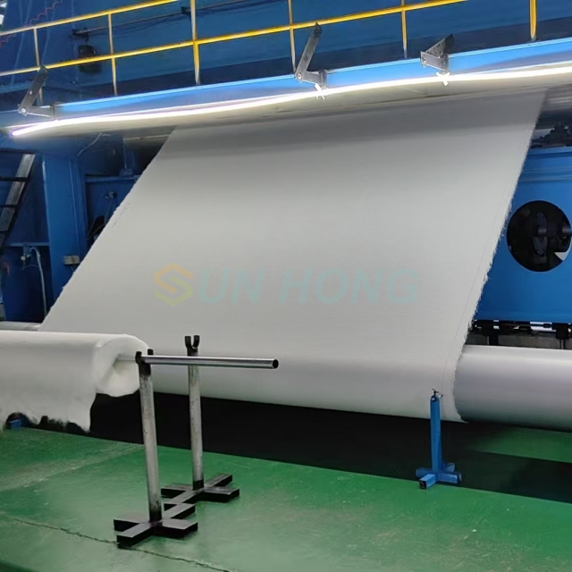 Fiber cement board felt