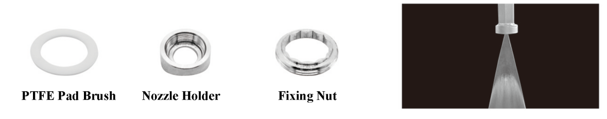 fan type spray nozzle