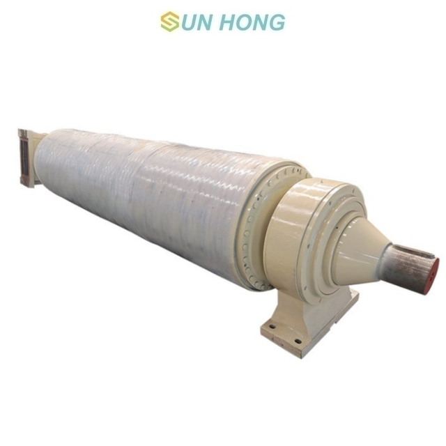 Paper Machine Vacuum Suction Blind Hole Groove Press Roll