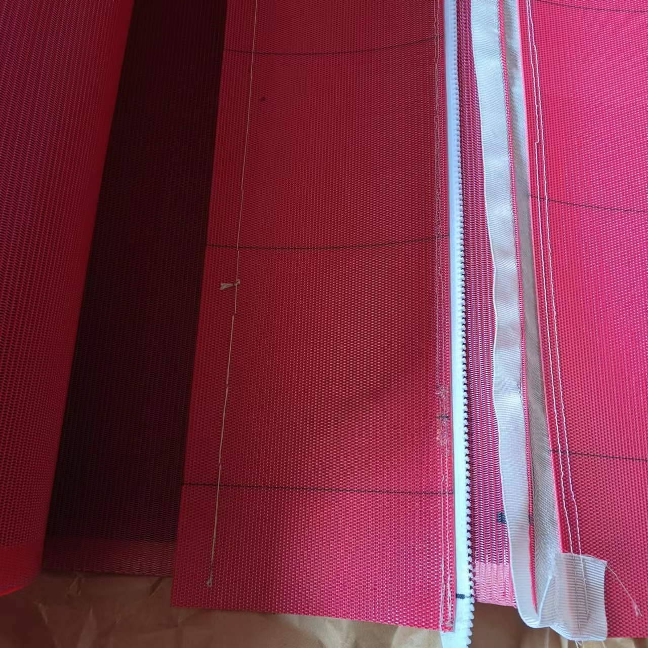 Small flat Sprial with flat yarn filter with 90-150cfm4