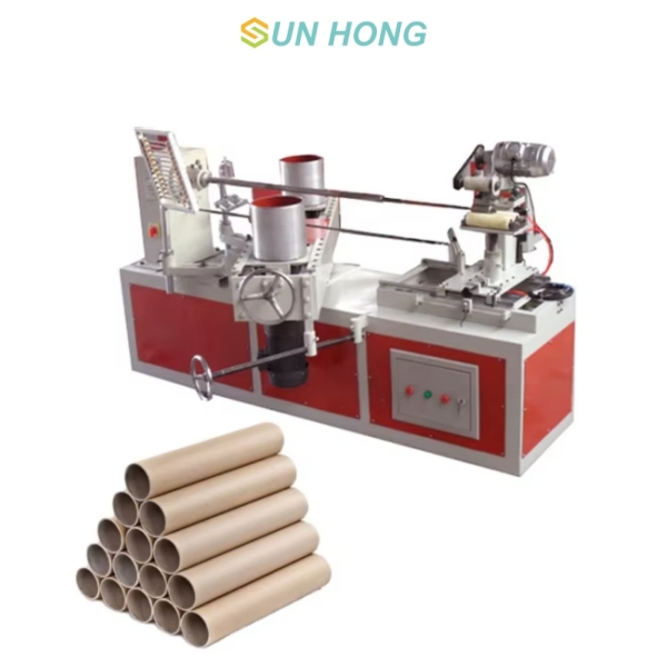 Paper Core Pipe Machine And Paper Core Pipe Slitting Machine